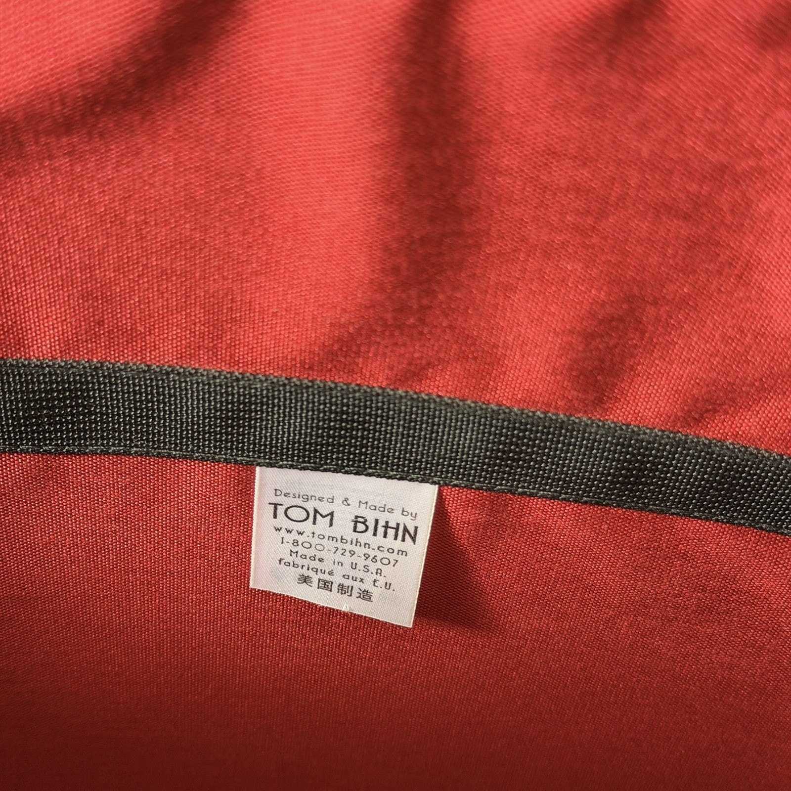 Tom Bihn Super Ego Messenger Bag Made In Usa Large Nylon Laptop Bag — image 6 of 6